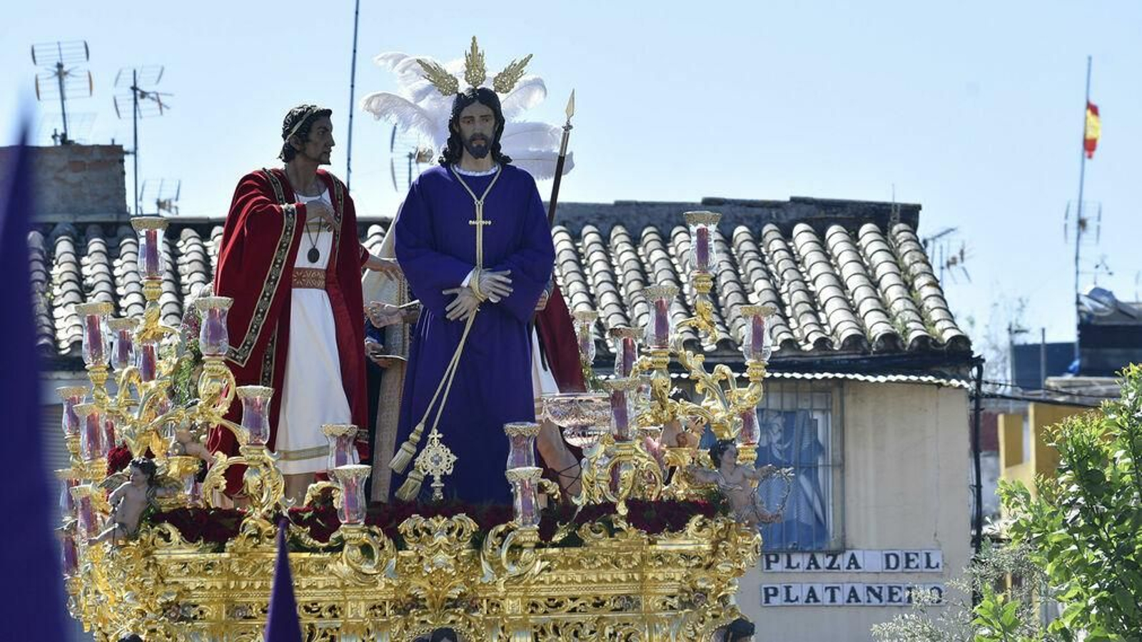 La Hermandad de Torreblanca realiza su itinerario el sábado de Pasión en Sevilla