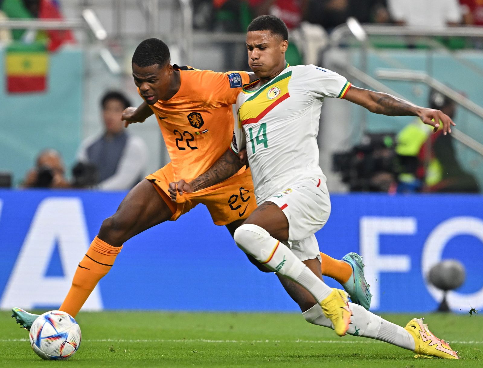 Las imágenes del Senegal - Países Bajos