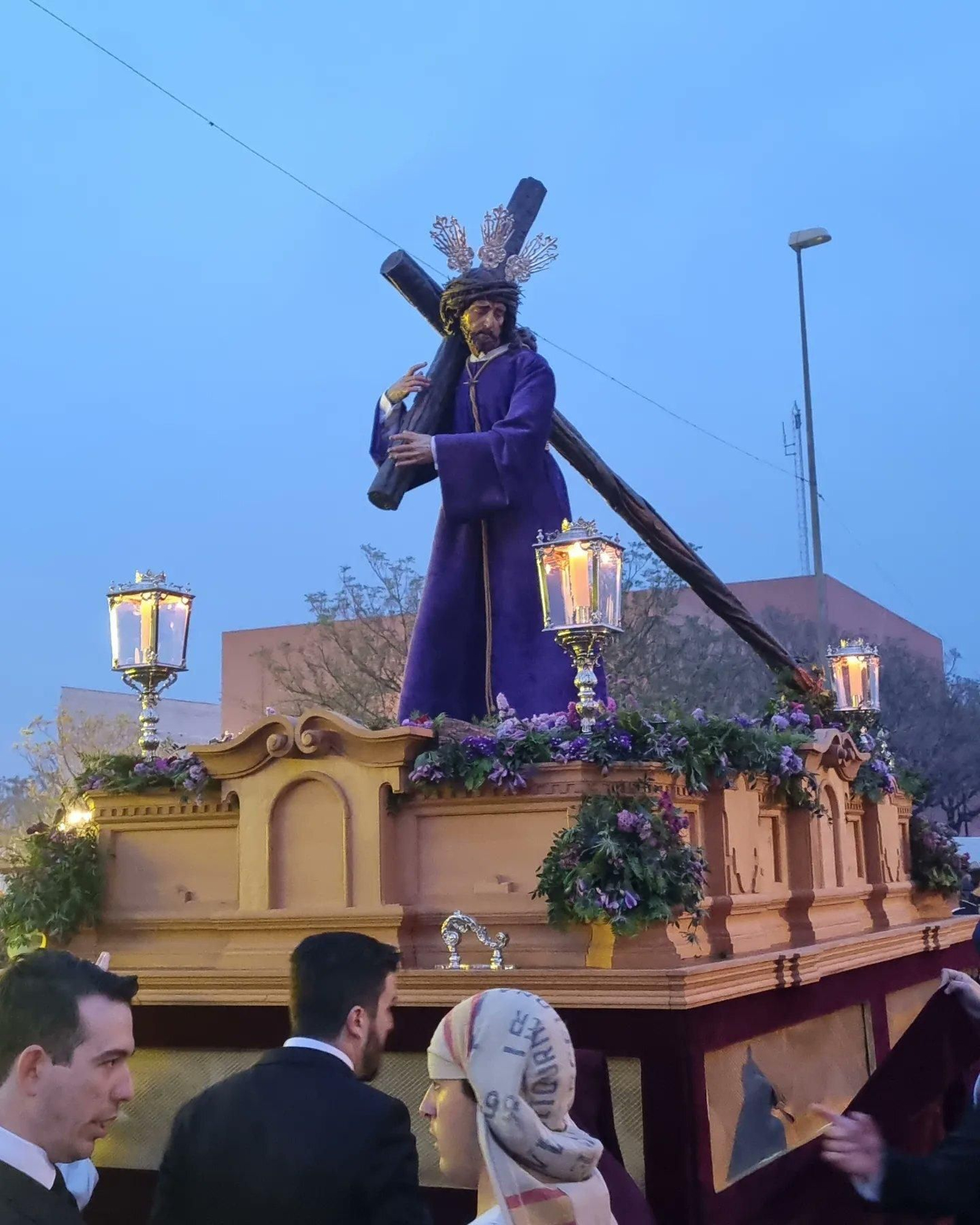 Nuestro Padre Jesús de la Compasión, por las calles de El Higuerón.