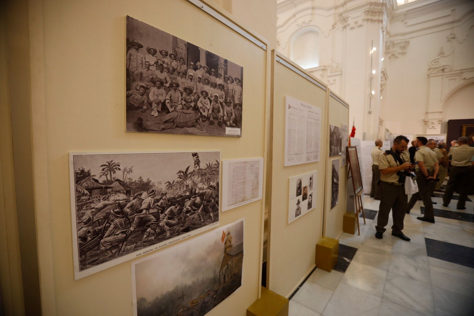 La exposición 'Cuba, Puerto Rico y Filipinas, 1492-1898 cuatro siglo de gestas en ultramar', en imágenes