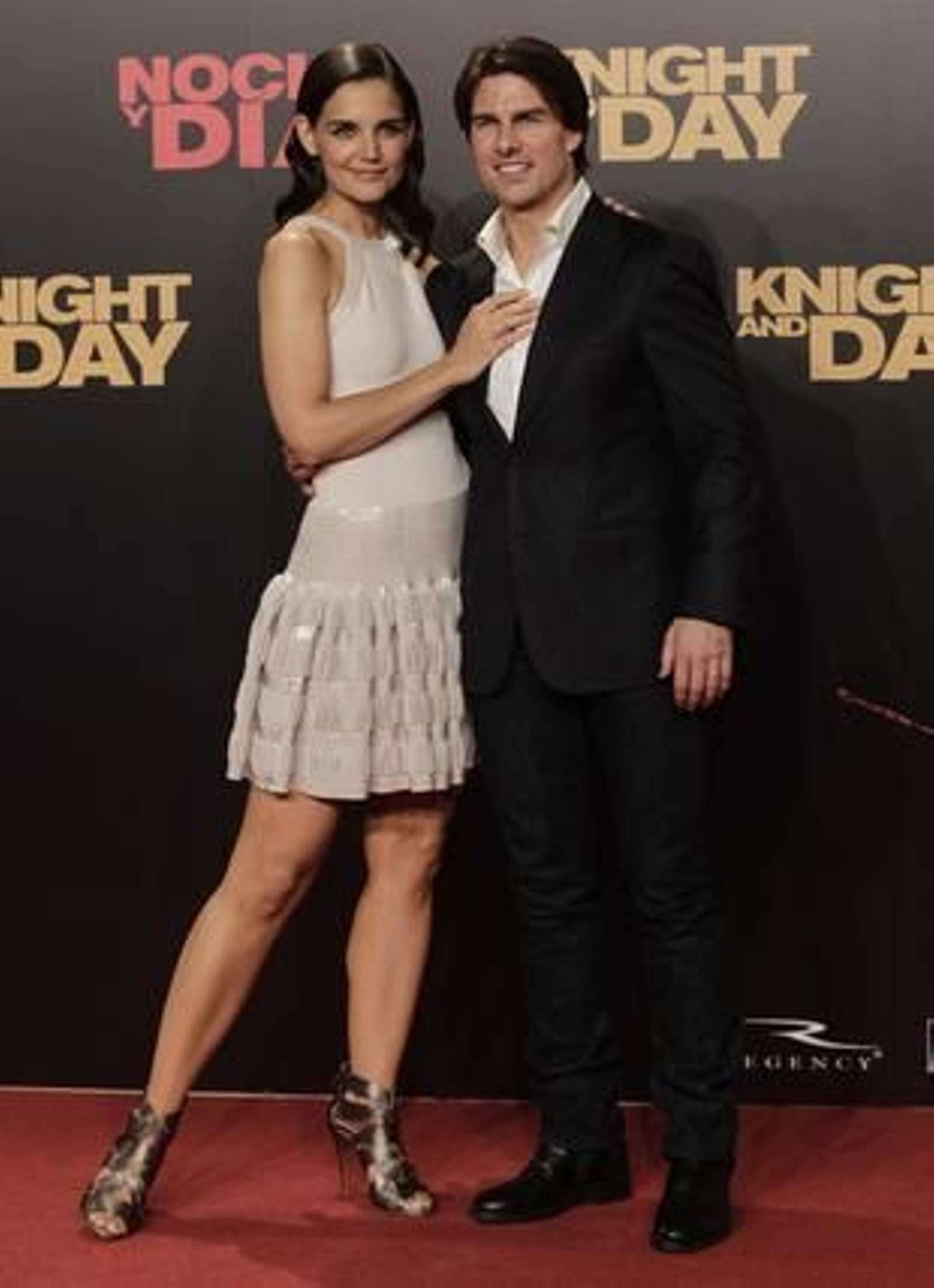 Tom Cruise con su esposa, Katie Holmes.

Foto: Antonio Pizarro