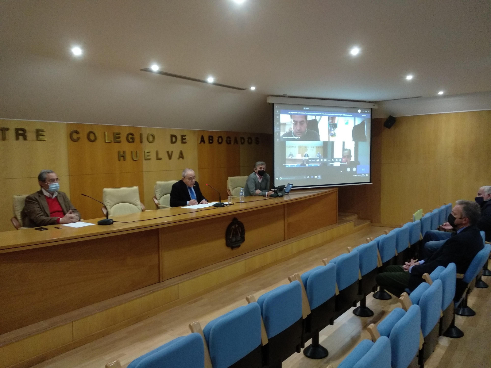 Reunión de la Junta de Gobierno del Colegio de Abogados.