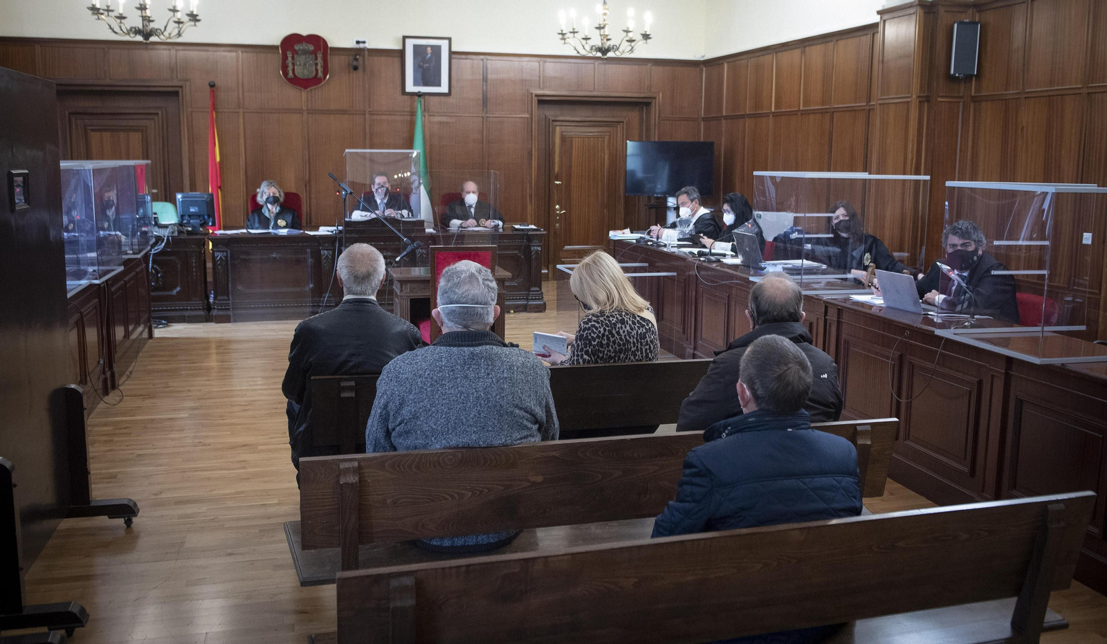 El juez Pedro Izquierdo, presidiendo el cuarto juicio de los ERE por las ayudas a Novomag.