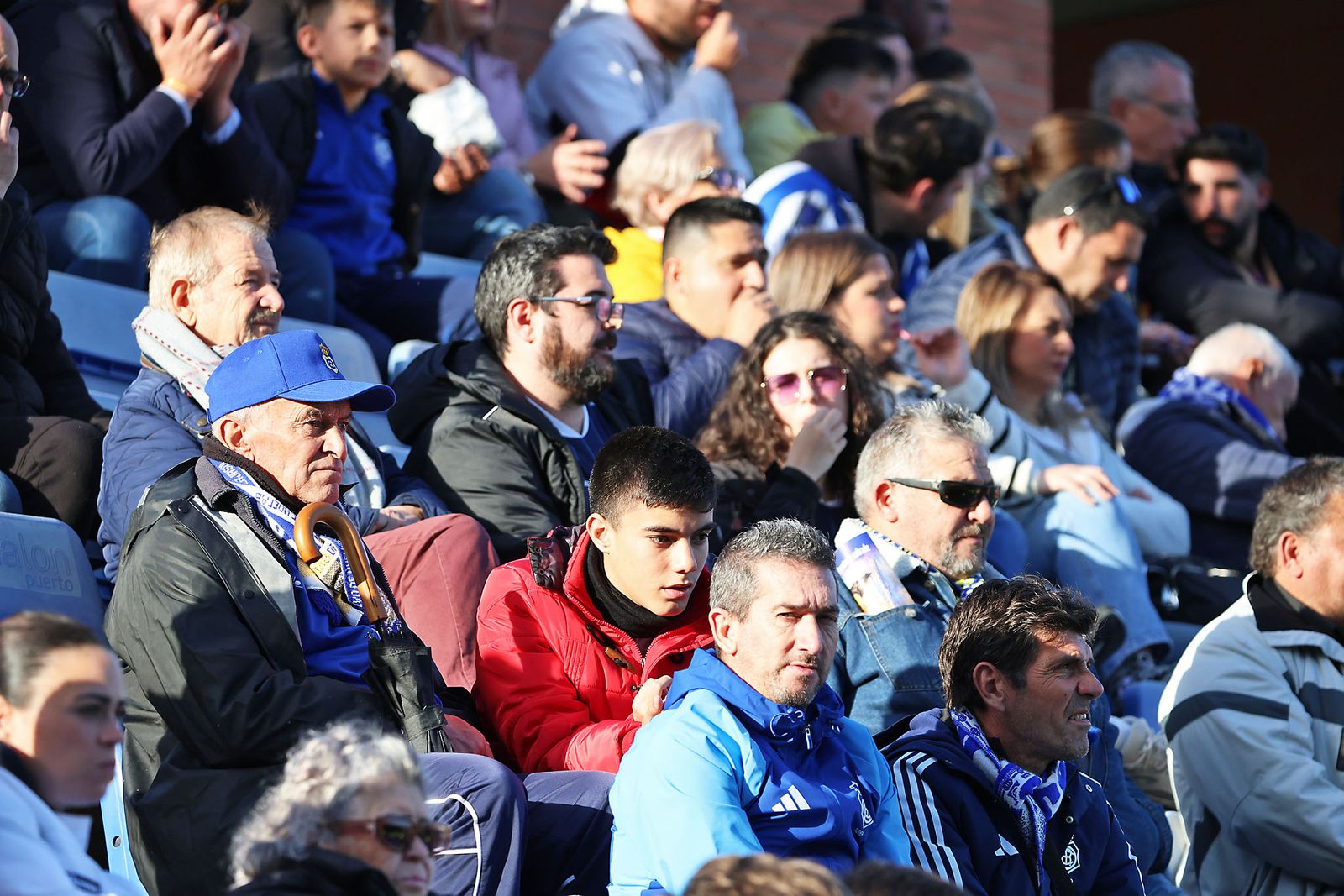 Búscate en las gradas del Nuevo Colombino en el Recreativo de Huelva-Atlético Sanluqueño