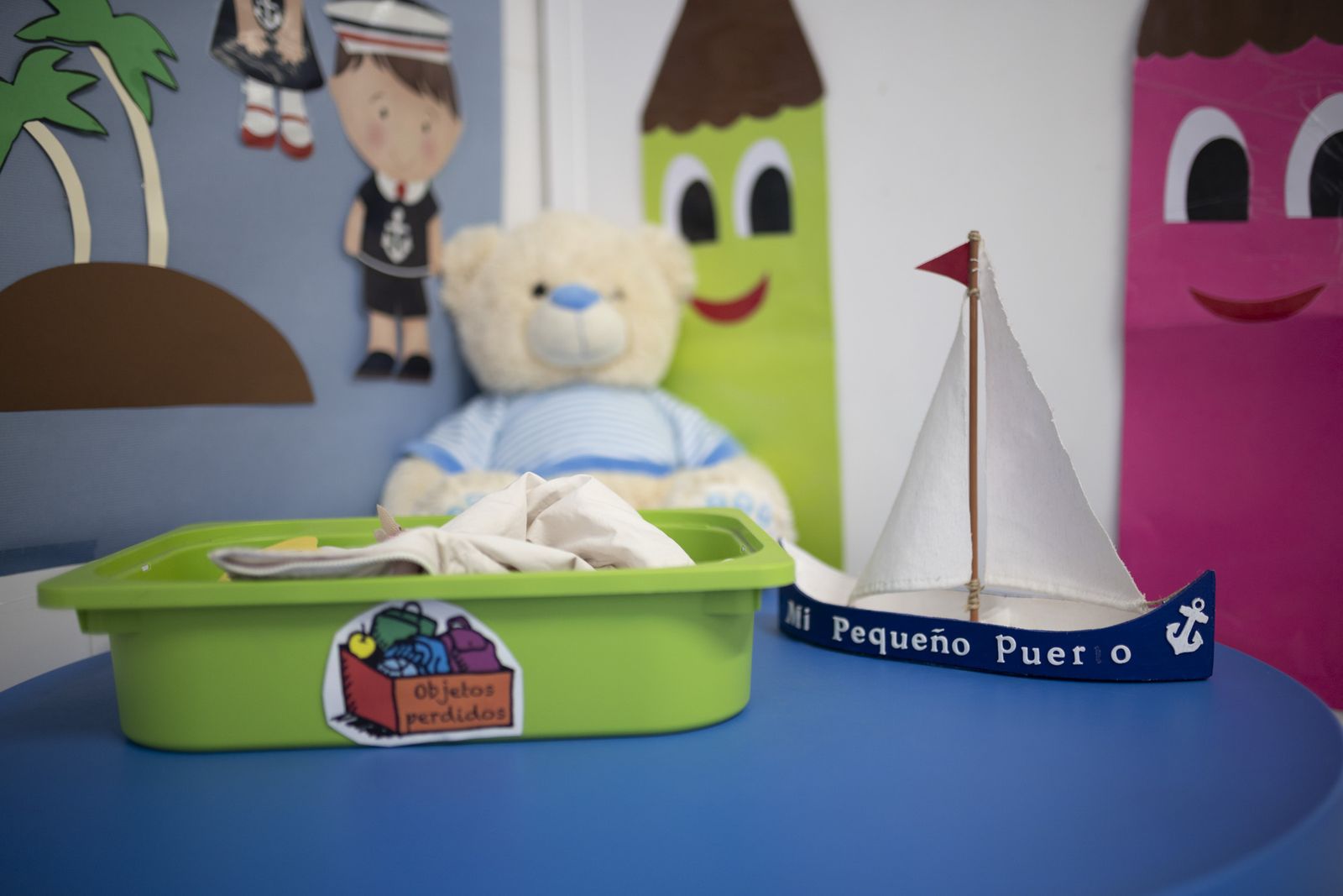 Imágenes de la vuelta a clases de los más pequeños de Huelva