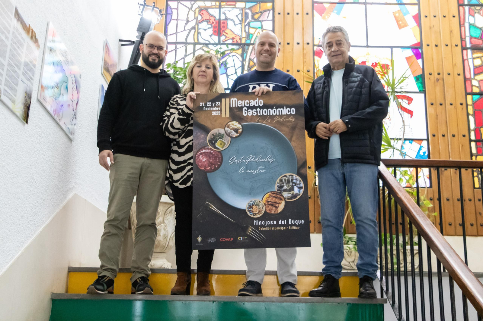 Presentación del II Mercado Gastronómico de Los Pedroches en Hinojosa del Duque.