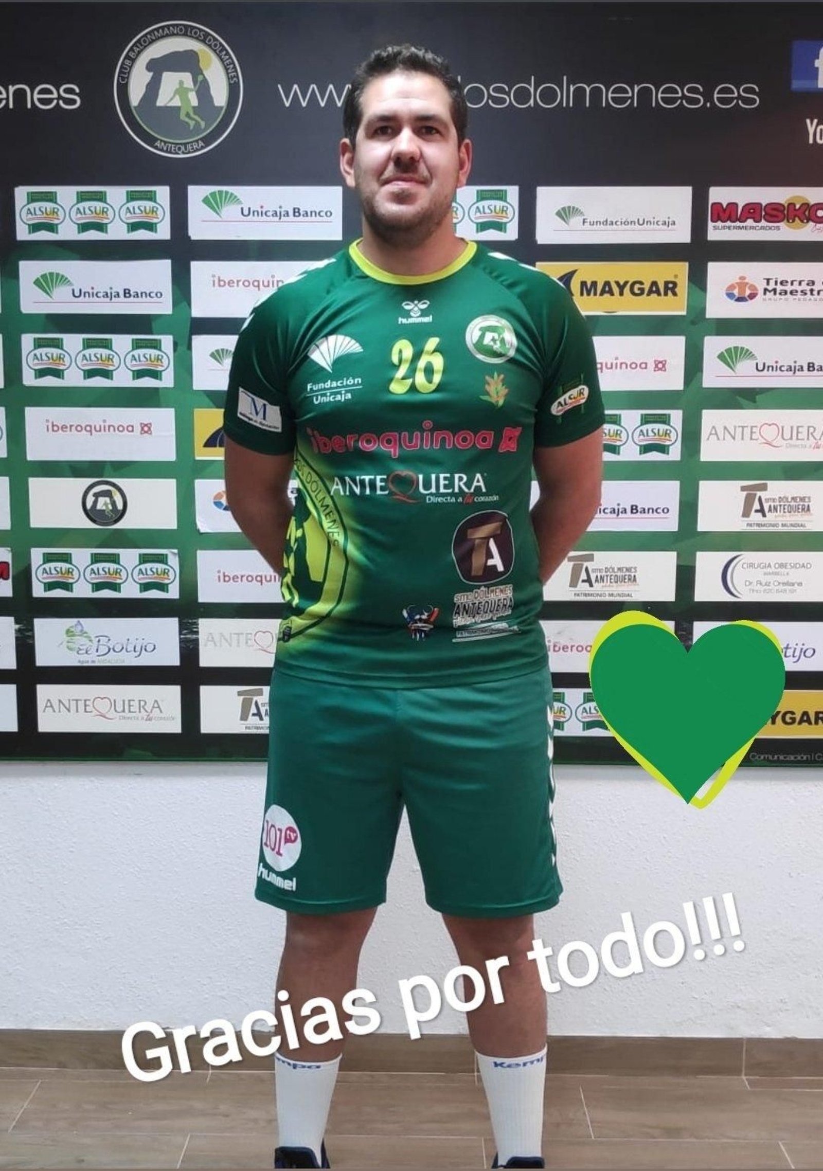 Juanma Cabrera, pivot del Antequera.