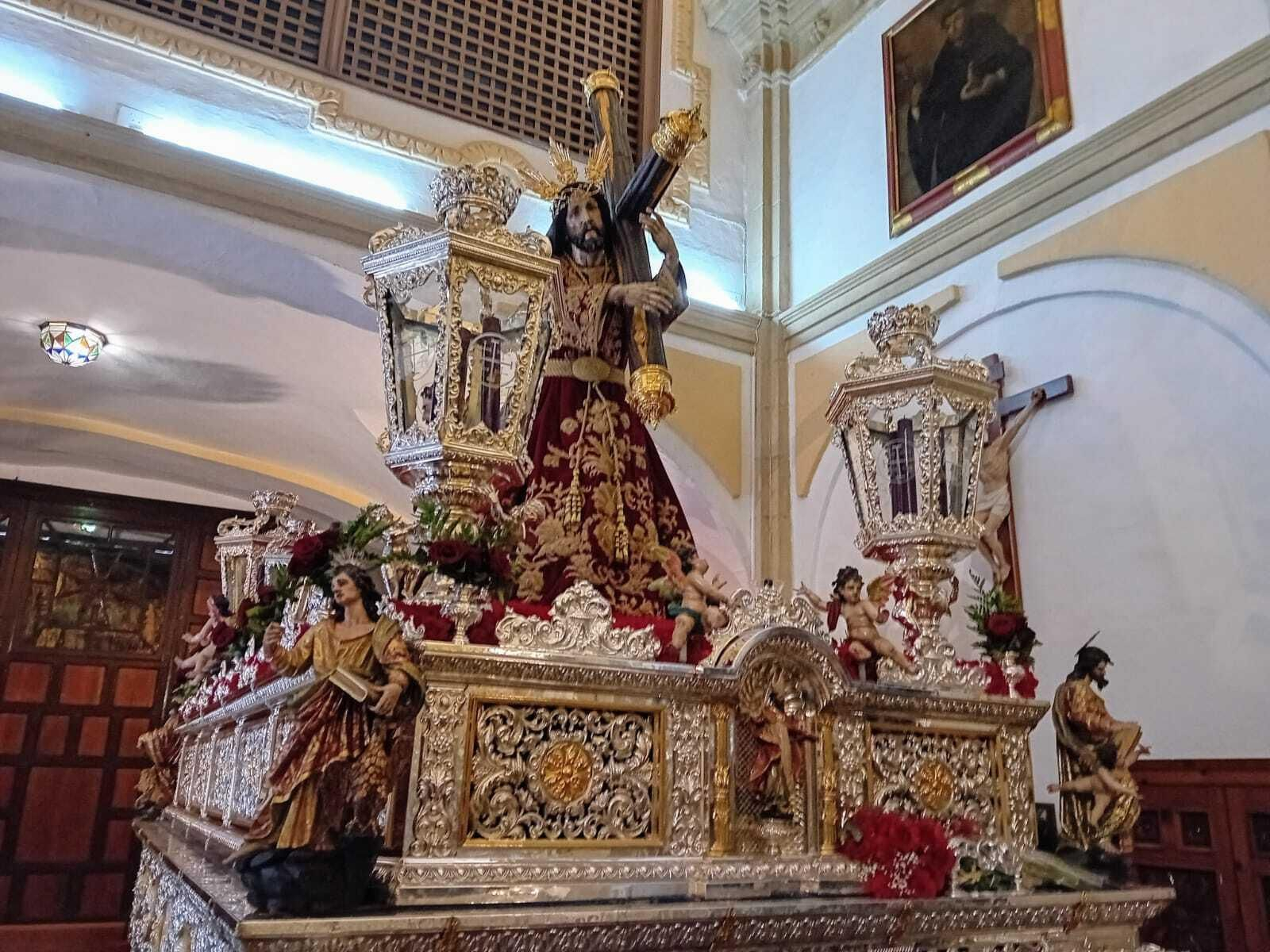 Imágenes de la Cofradía de Jesús Nazareno de la Semana Santa de Chiclana 2024