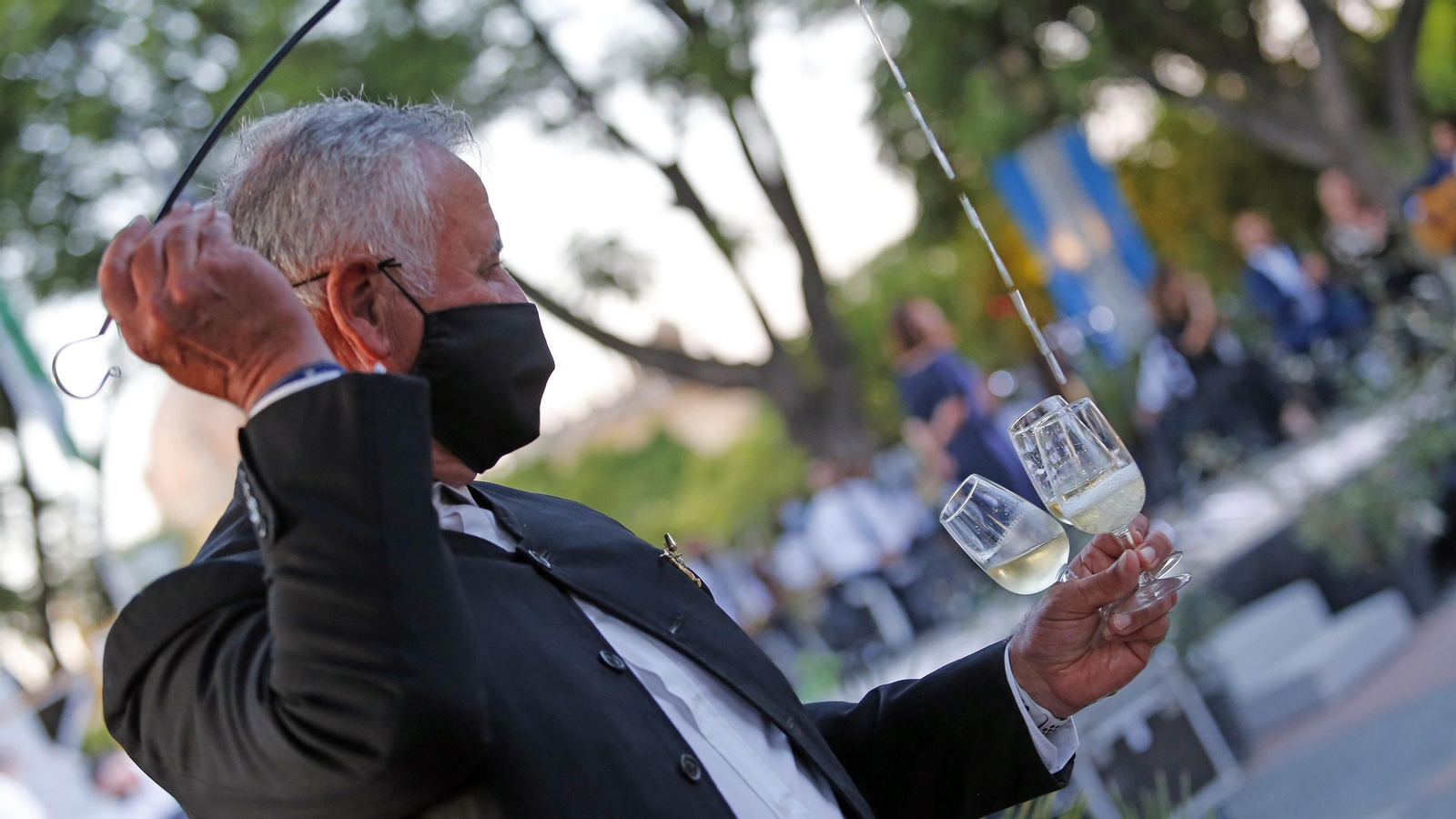 Imágenes de la Pisa de la Uva en la Alameda Vieja