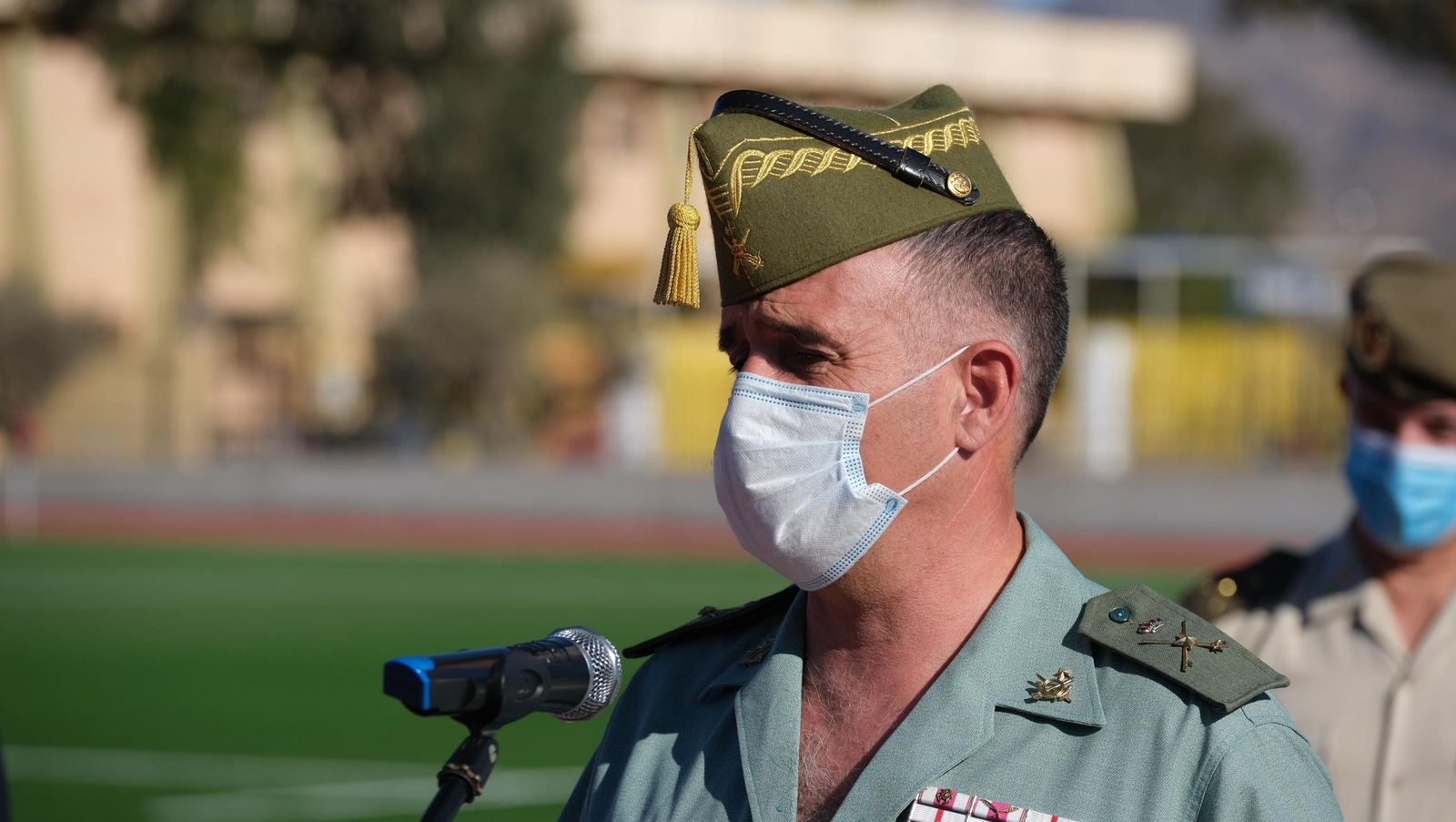 Fotogalería inauguración pista de atletismo y campo de rugby en la Base Militar Álvarez de Sotomayor