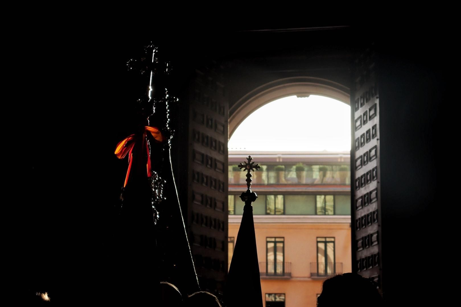 La procesión de la Virgen de la Victoria, en fotos