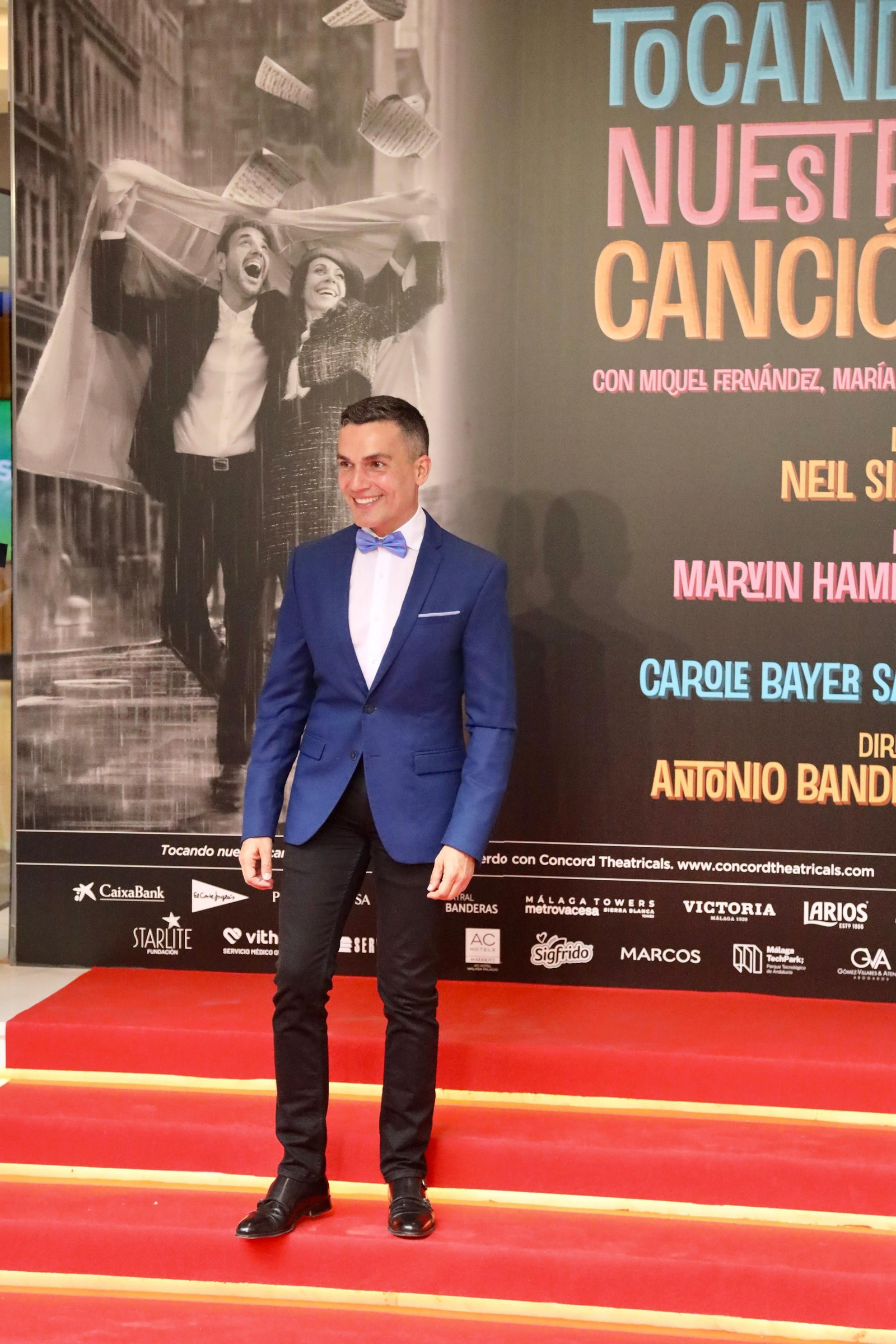 El estreno de 'Tocando nuestra canción', el nuevo musical de Antonio Banderas, en fotos