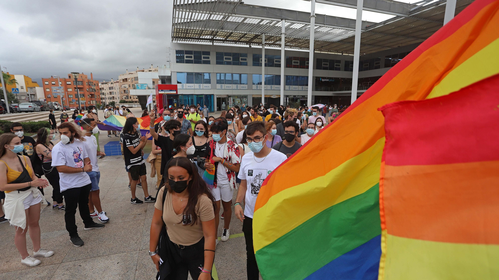 Fotos de la quinta manifestación del Orgullo LGTBI en Algeciras