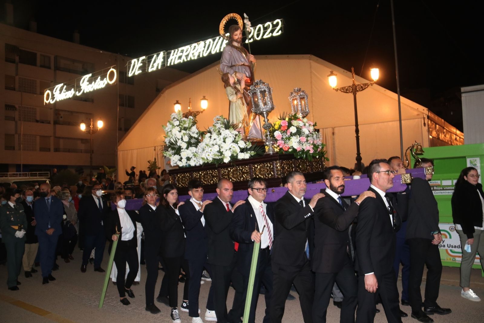 San José vuelve a las calles de La Herradura tras dos años de pandemia