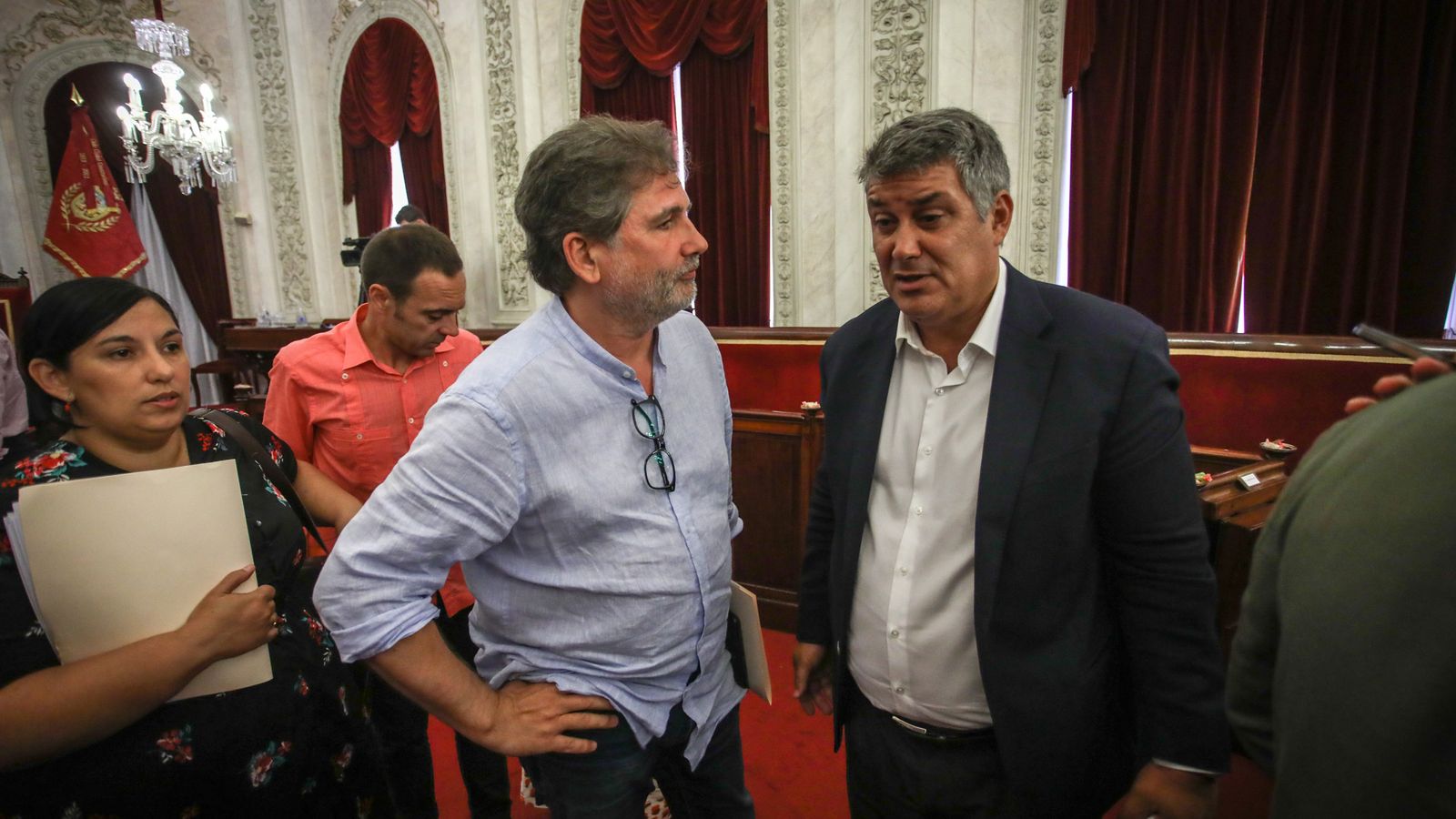 Ignacio Romaní, durante el Pleno de Organización celebrado el martes