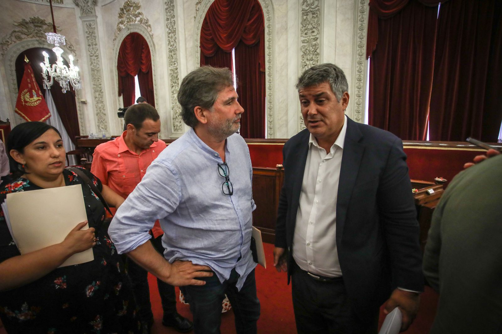 Ignacio Romaní, durante el Pleno de Organización celebrado el martes