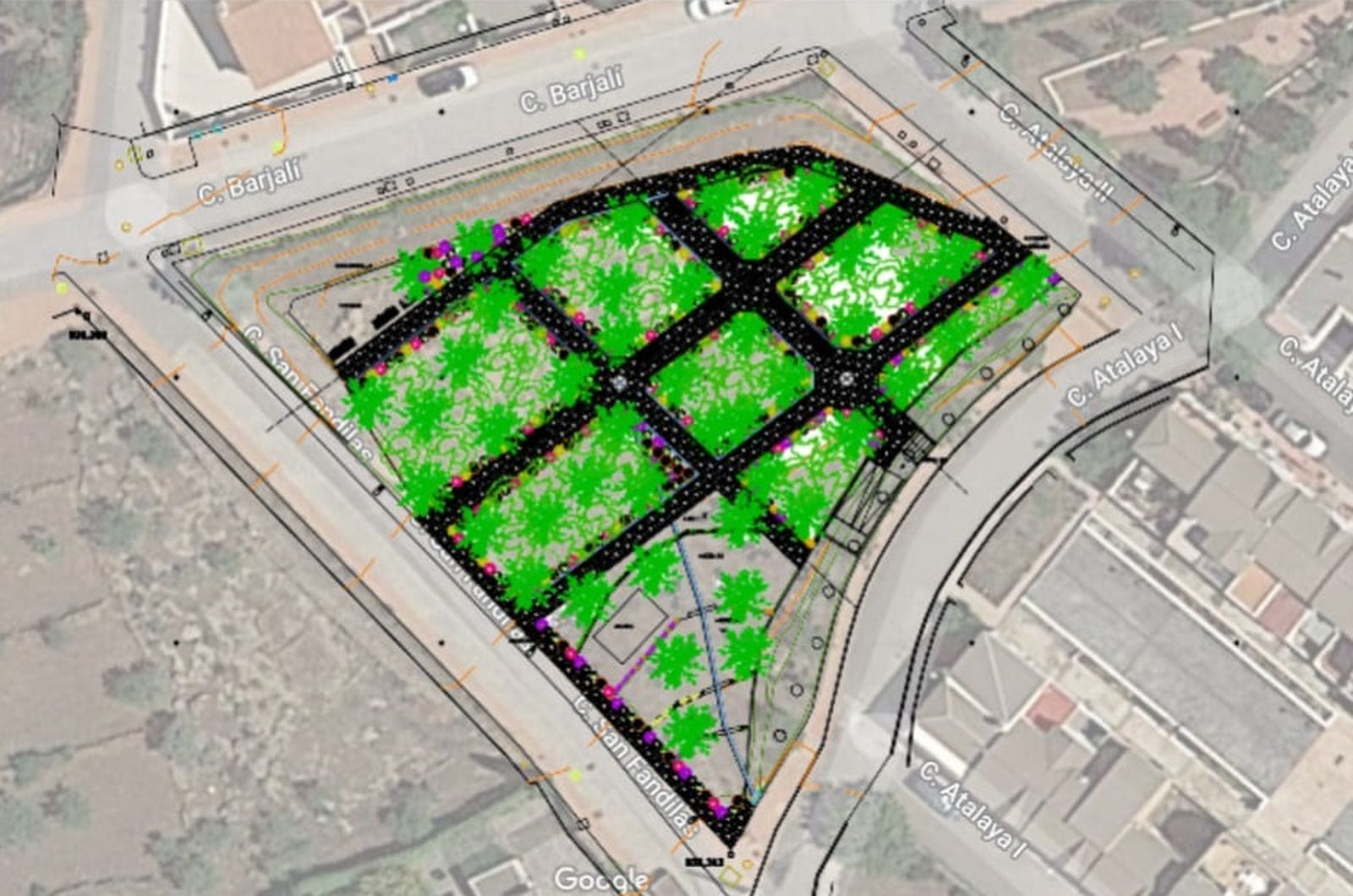 Así es el nuevo pulmón verde de Fondón.