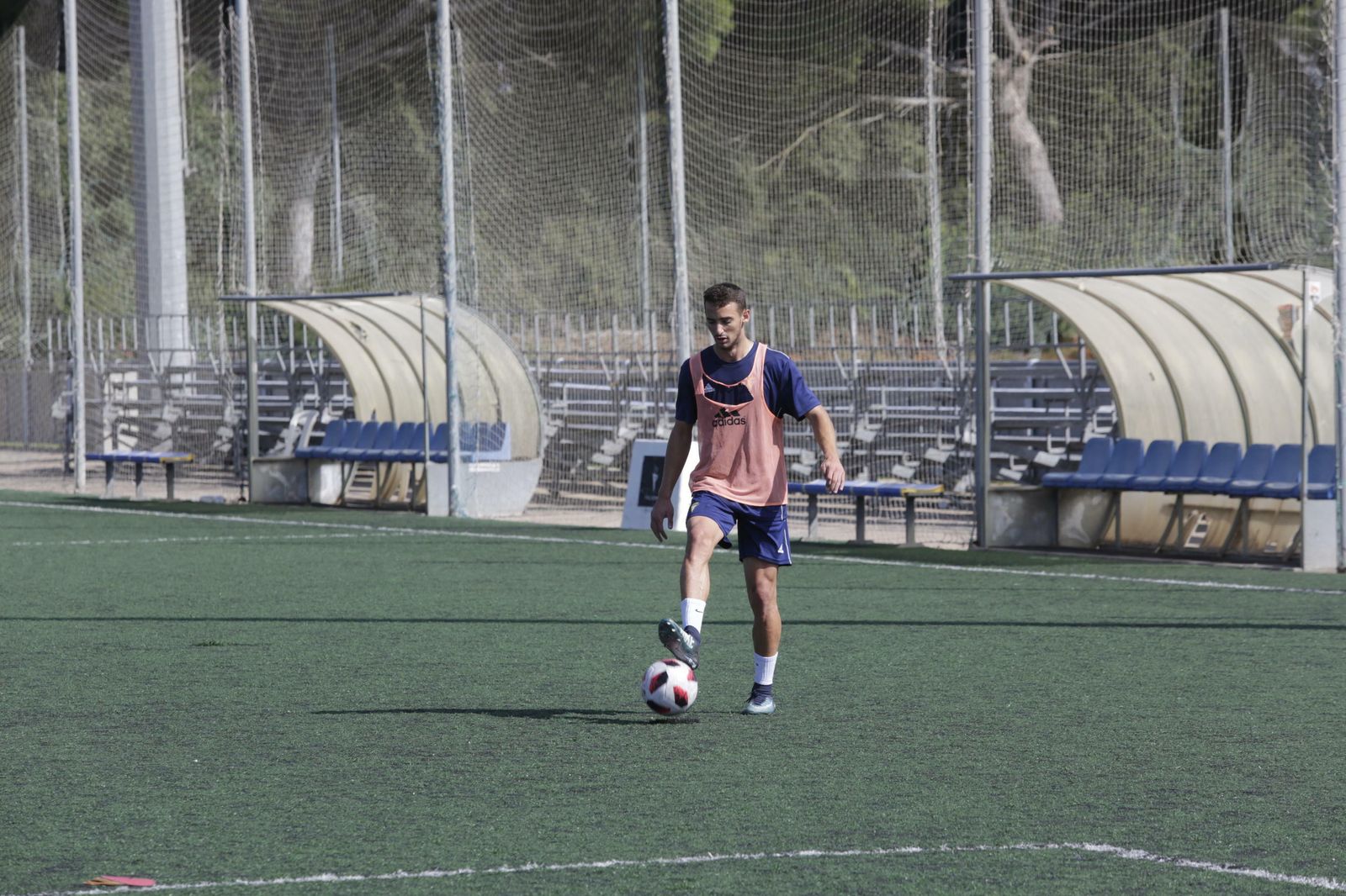 Javi Navarro no tiene segura hoy su participación.