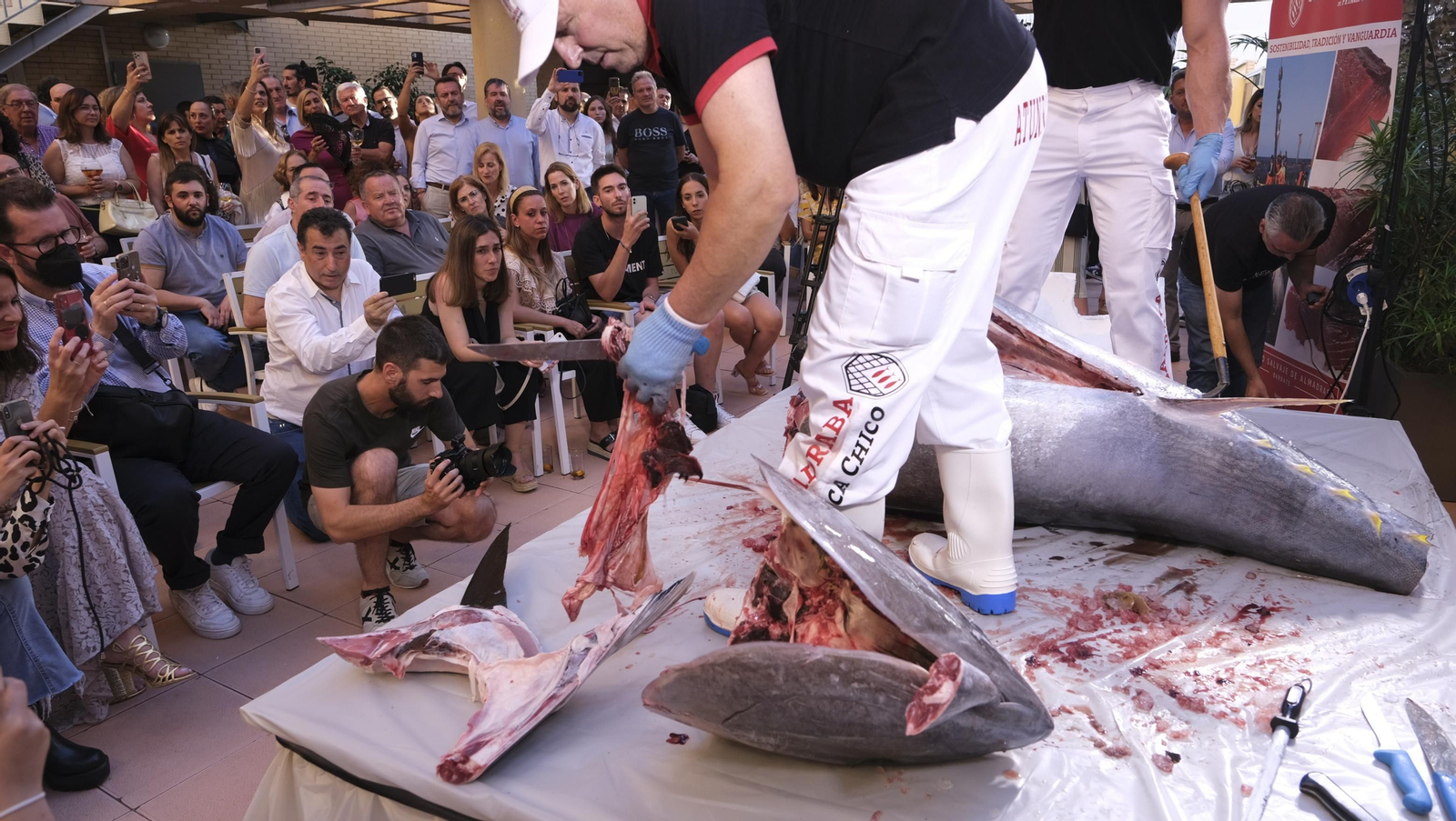 Jornadas del ronqueo del atún rojo de almadraba, en el Espacio Gastrómico Tony García.