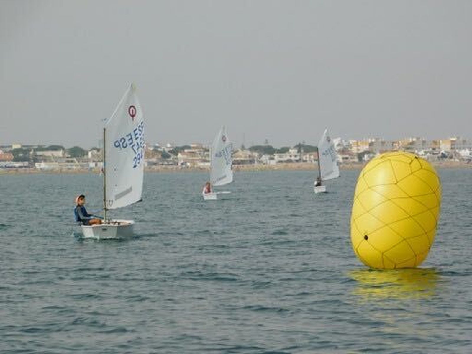 Los participantes de la Regata.