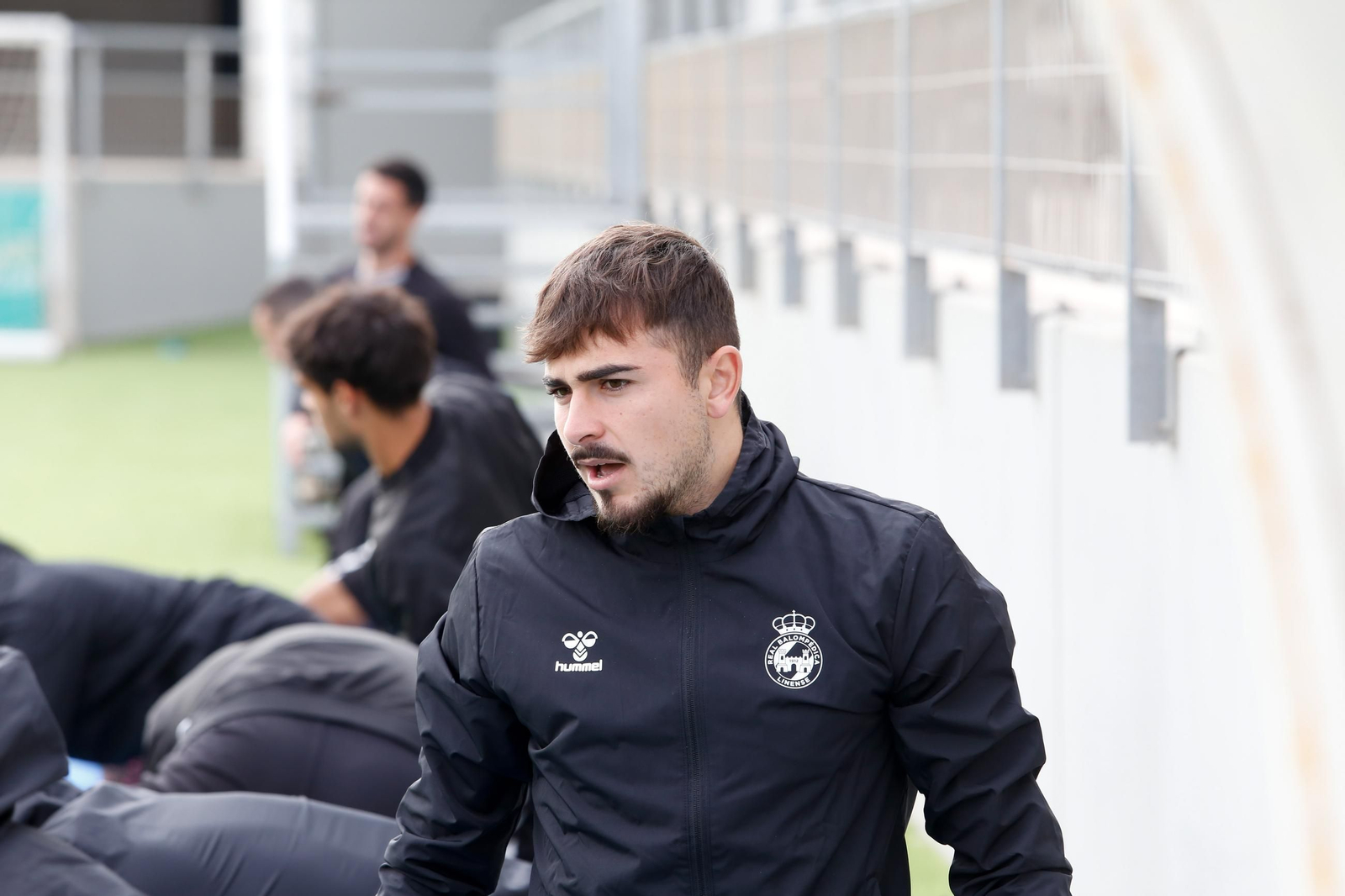 Las fotos del entrenamiento de la Balona previo al partido con el Villanovense