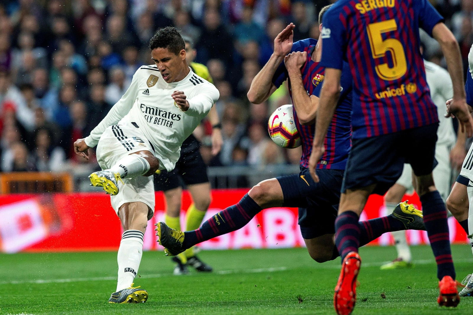 Las imágenes del Real Madrid-Barcelona