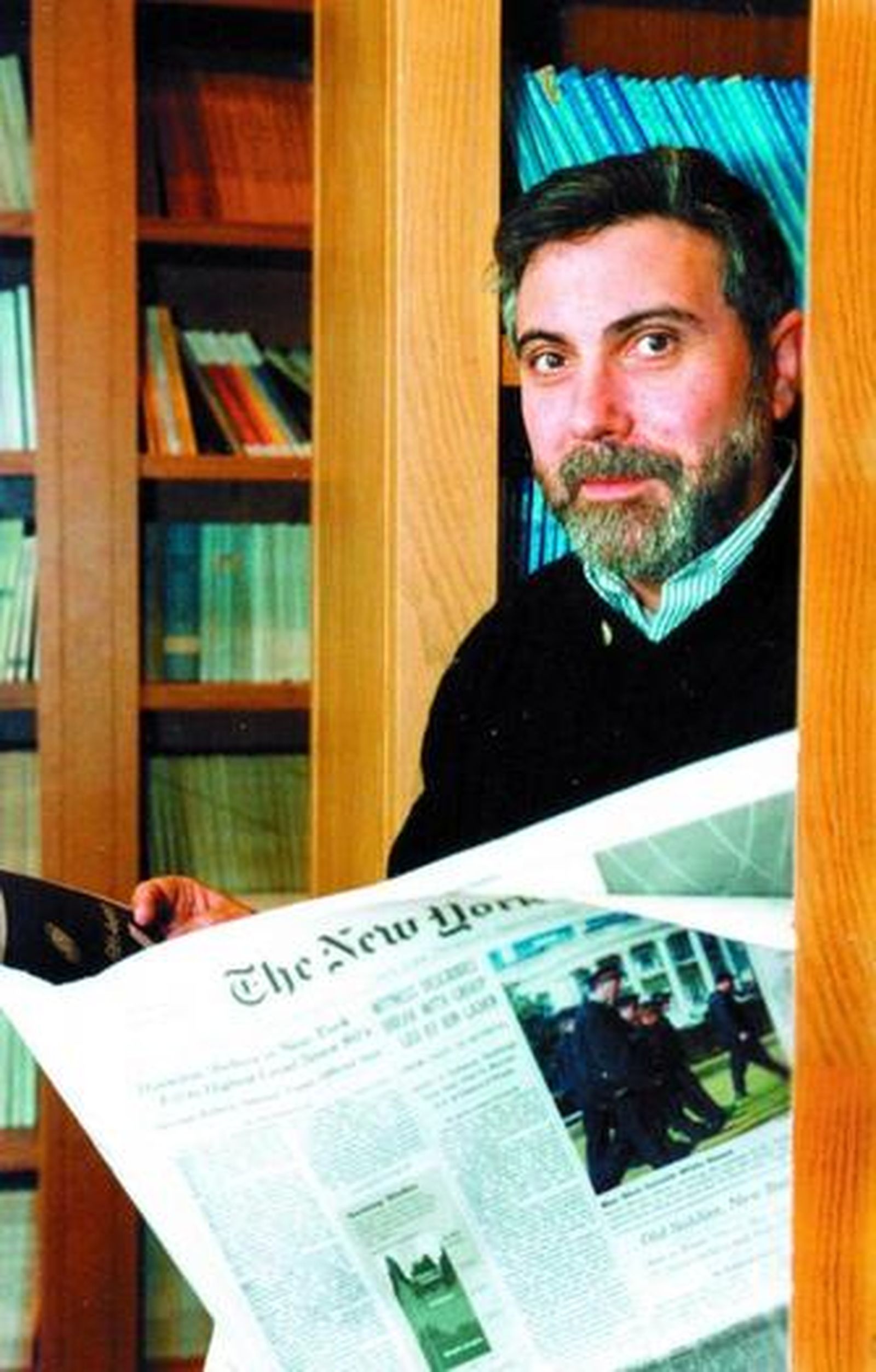 Krugman, con 'The New York Times', donde escribe desde 1999.