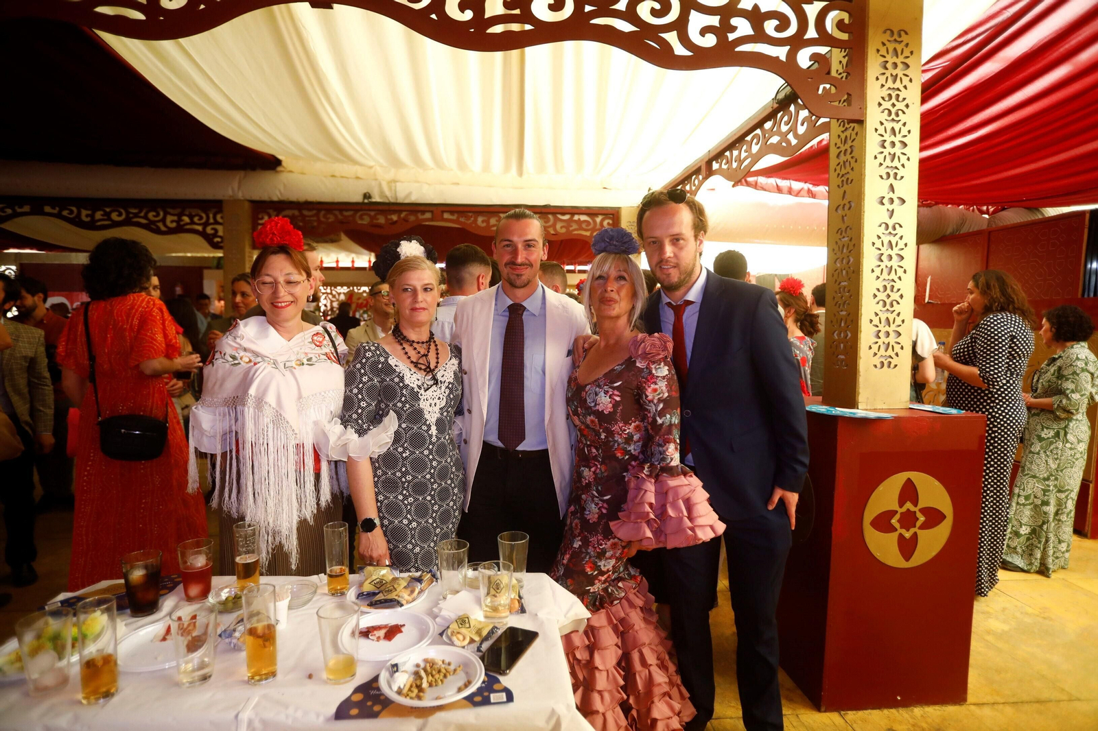 Las recepciones del miércoles de la Feria de Córdoba, en imágenes