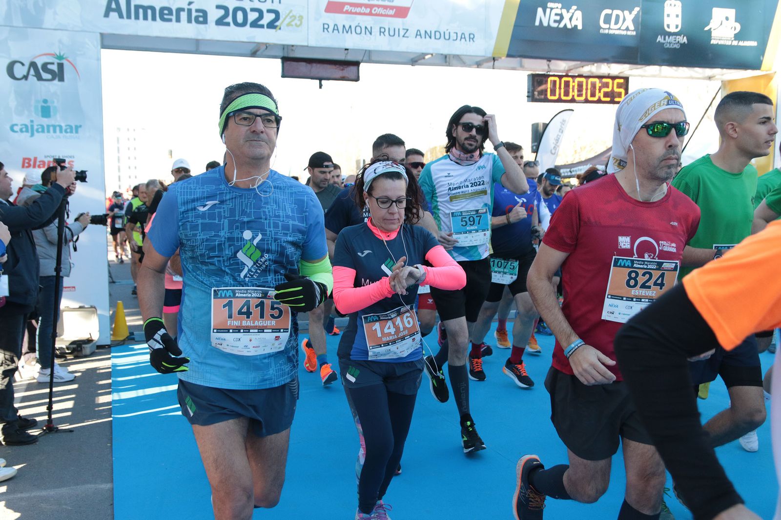 Las imágenes del Medio Maratón de Almería 2022-23