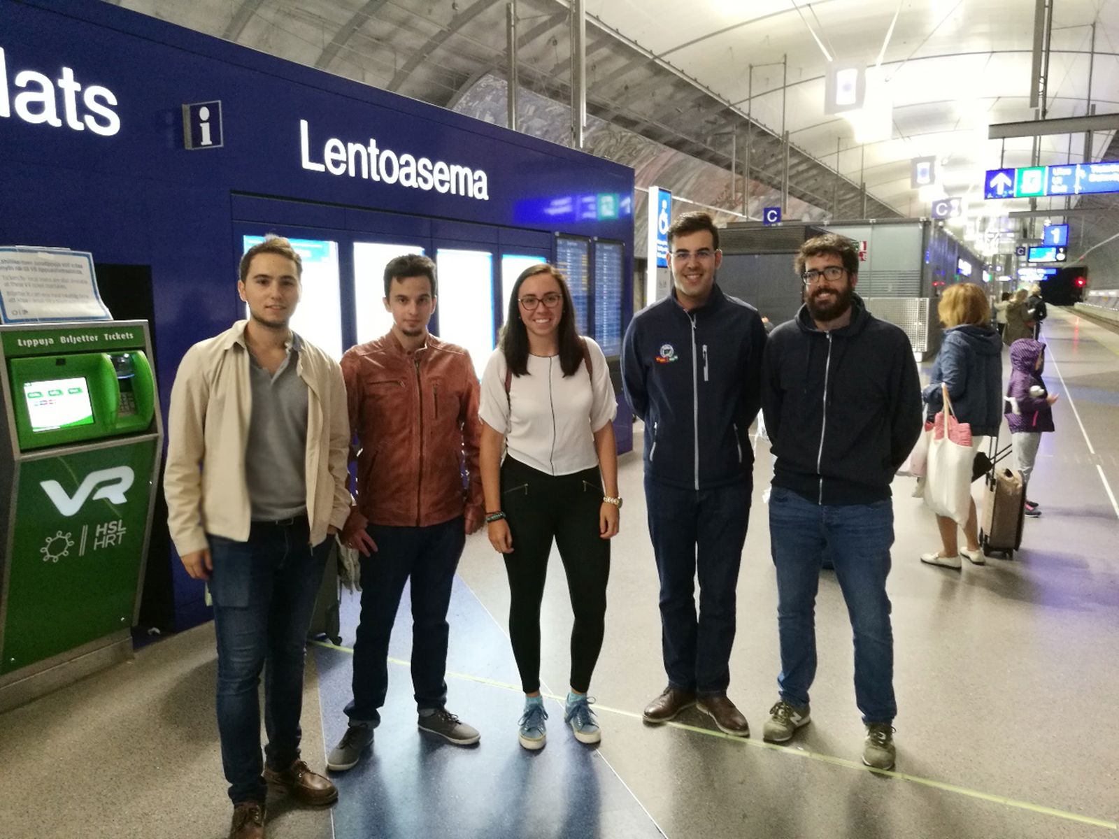 Miembros del proyecto en Finlandia.