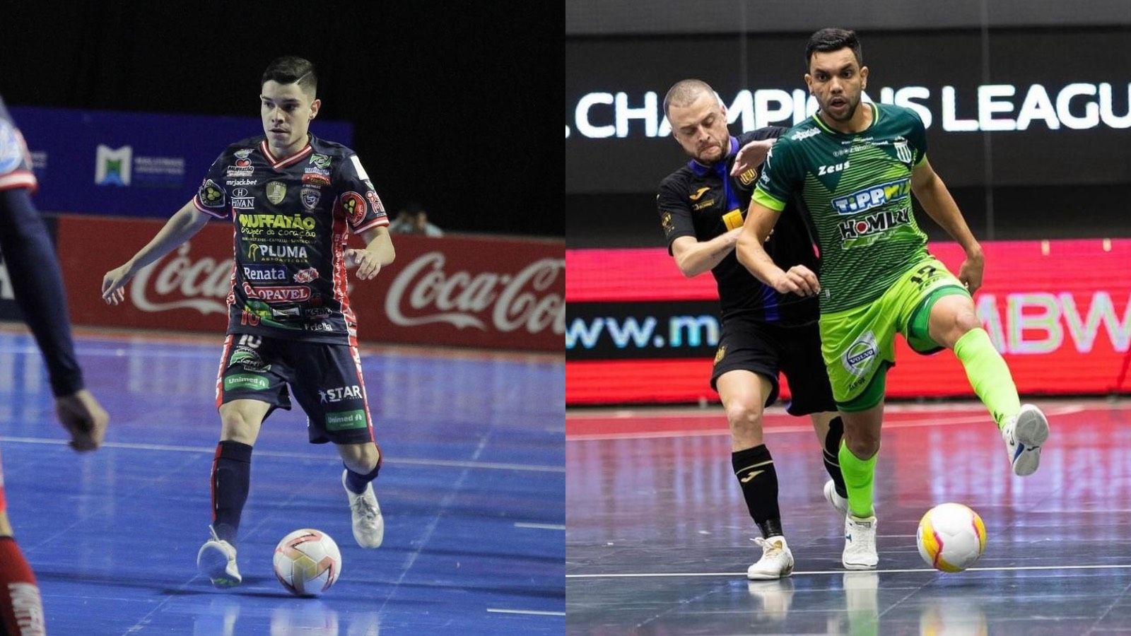 Dickson Lopes y Henrique Diniz.