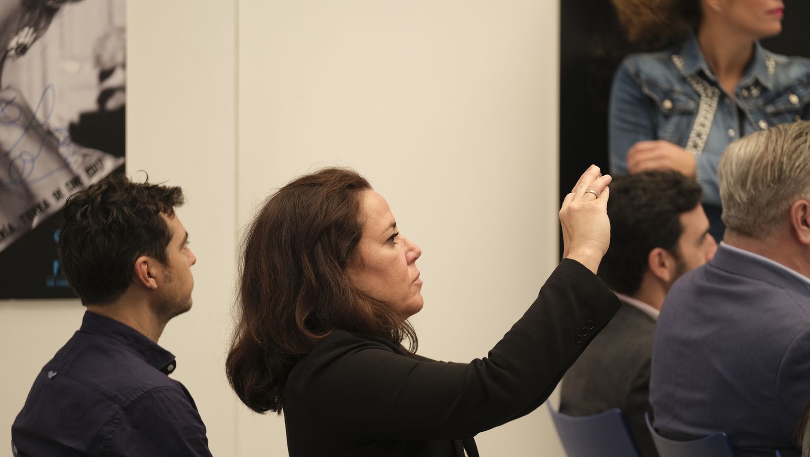 María de Medeiros, estrella del Paseo de la Fama. FICAL 2022