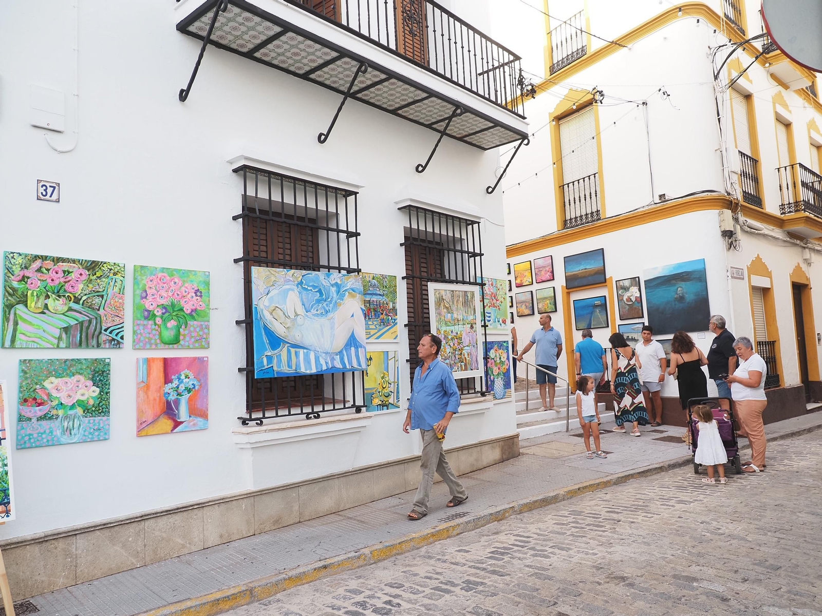 'Un paseo por el arte' en Ayamonte: las mejores imágenes