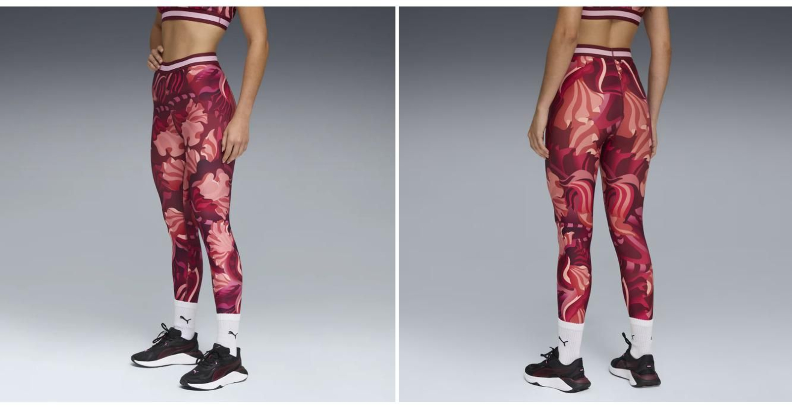 Mallas Puma Floral Ribbon