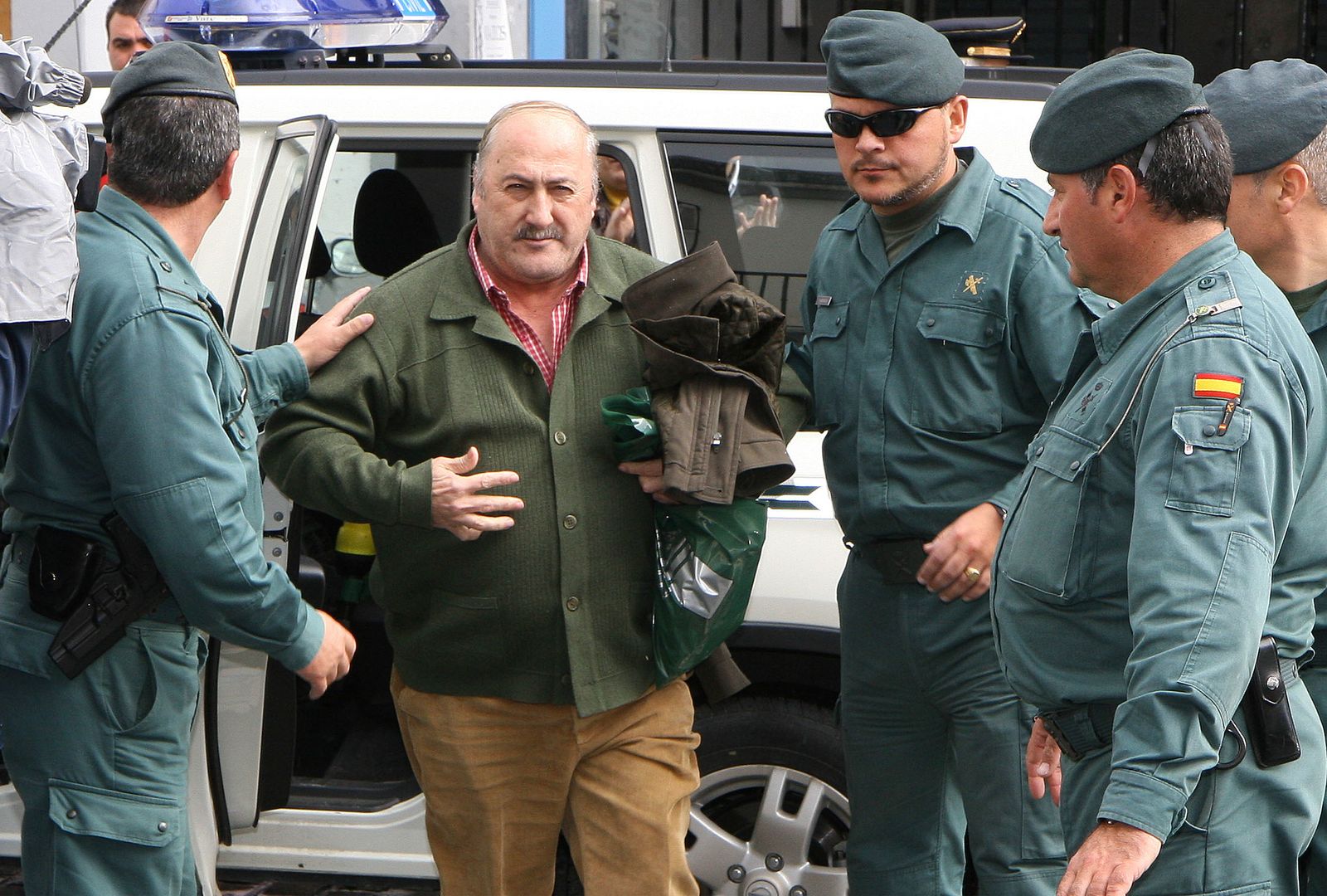 José Manuel Martín, en una imagen de 2009 cuando fue detenido por la operación Arcos
