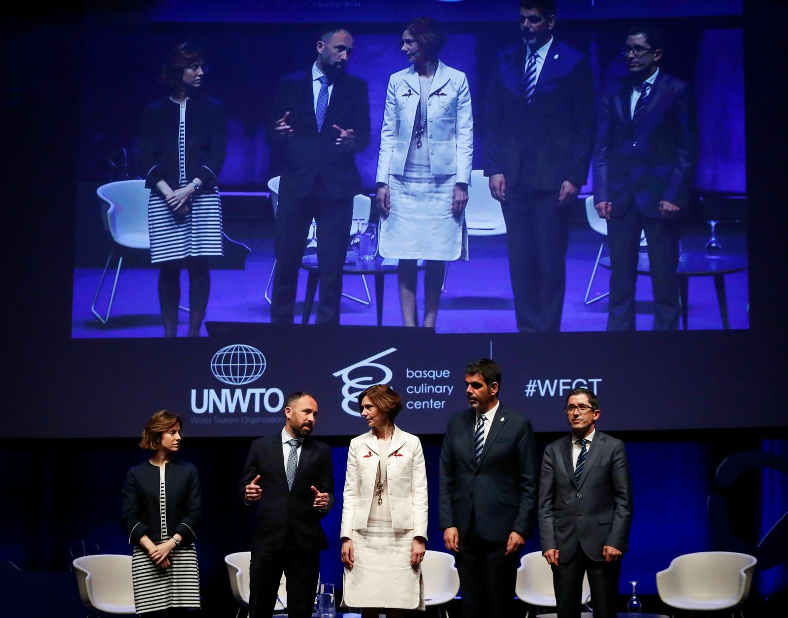 Apertura de esta quinta edición del Foro Mundial de Turismo Gastronómico.