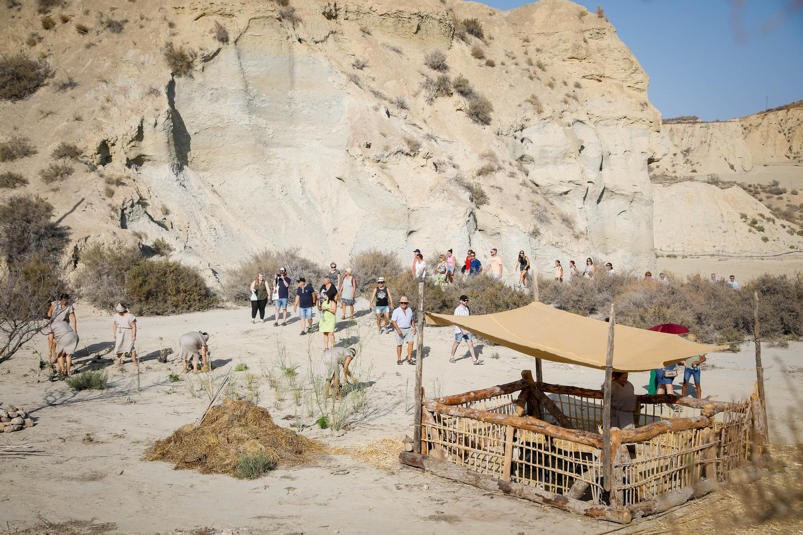 Así se ha vivido la segunda recreación histórica de la cultura argárica en Antas