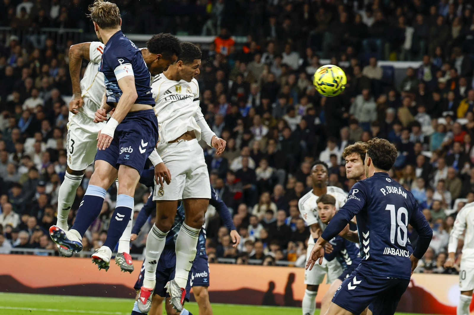 Las fotos de la derrota del Real Madrid contra el Celta