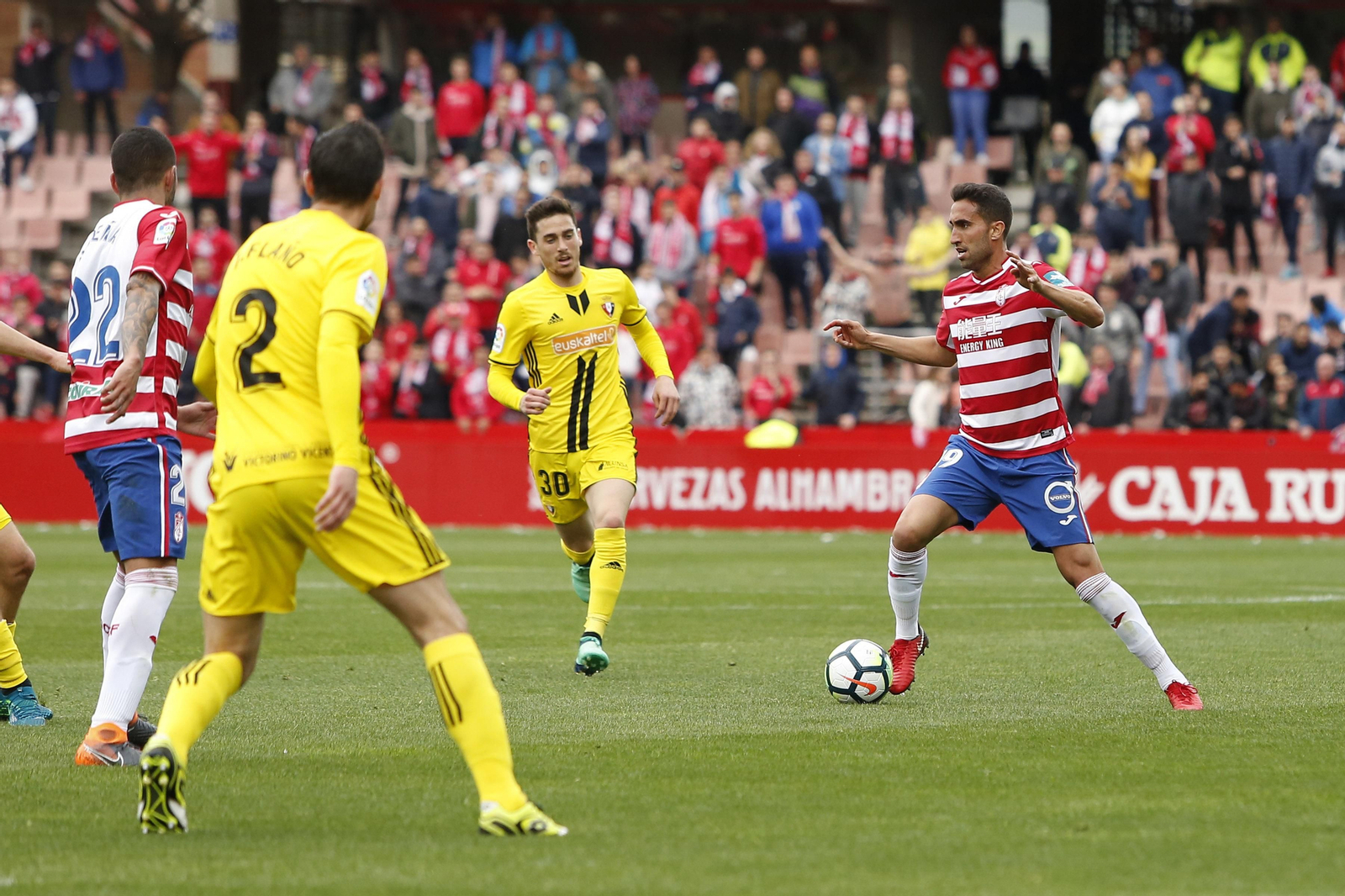 Las imágenes del Granada-Osasuna
