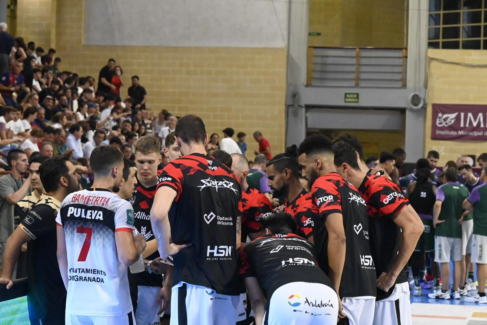 Las mejores fotos del ambiente en Vista Alegre para el Covirán Granada - Unicaja Málaga