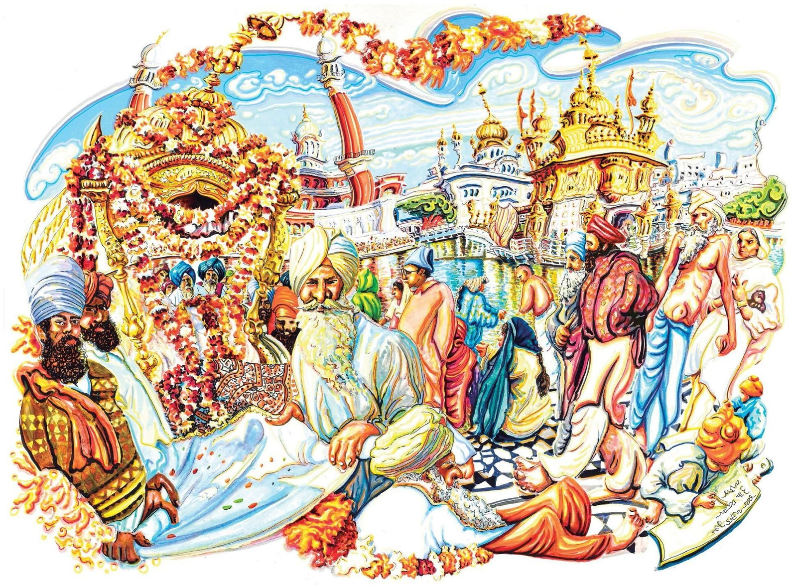 La mirada a la India de Roberto Sánchez.