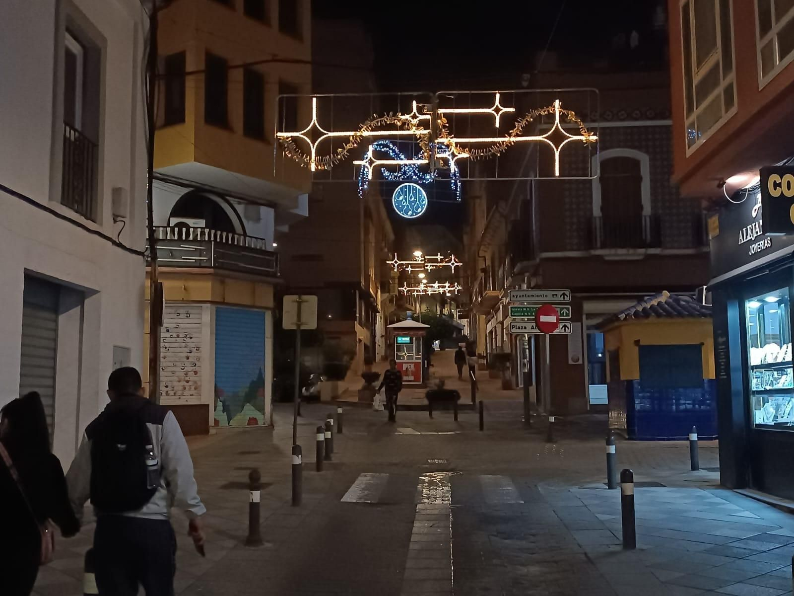 Así brilla Algeciras con su alumbrado navideño Así brilla Algeciras con su alumbrado navideño