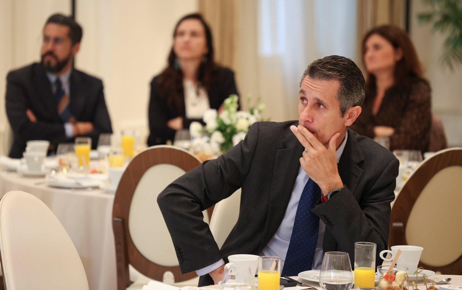 Las fotos del Foro Joly con el presidente del Instituto de Crédito Oficial (ICO)