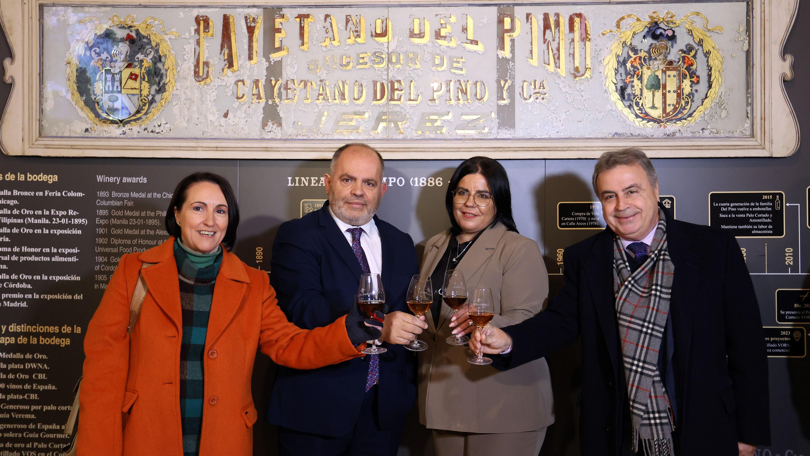 Inauguración del Museo y Centro de Interpretación del Vino de Jerez en Cayetano del Pino