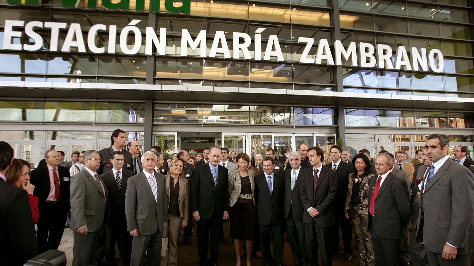 Iniaguración de la estación de tren María Zambrano en Málaga