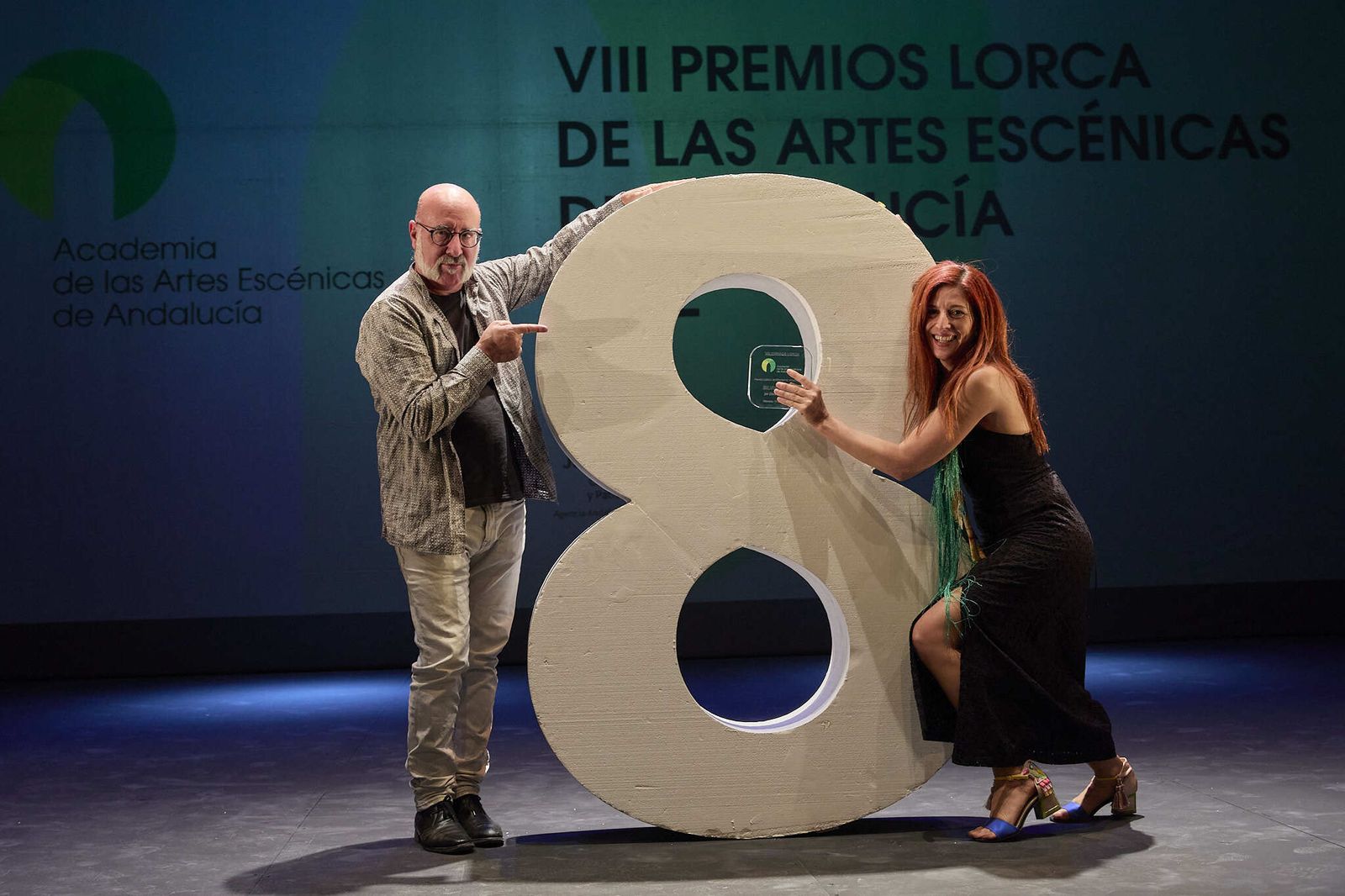 La entrega de los Premios Lorca de las Artes Escénicas en Granada, en imágenes