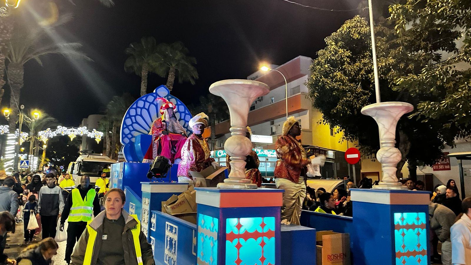 Cabalgata de Reyes Magos en El Parador.