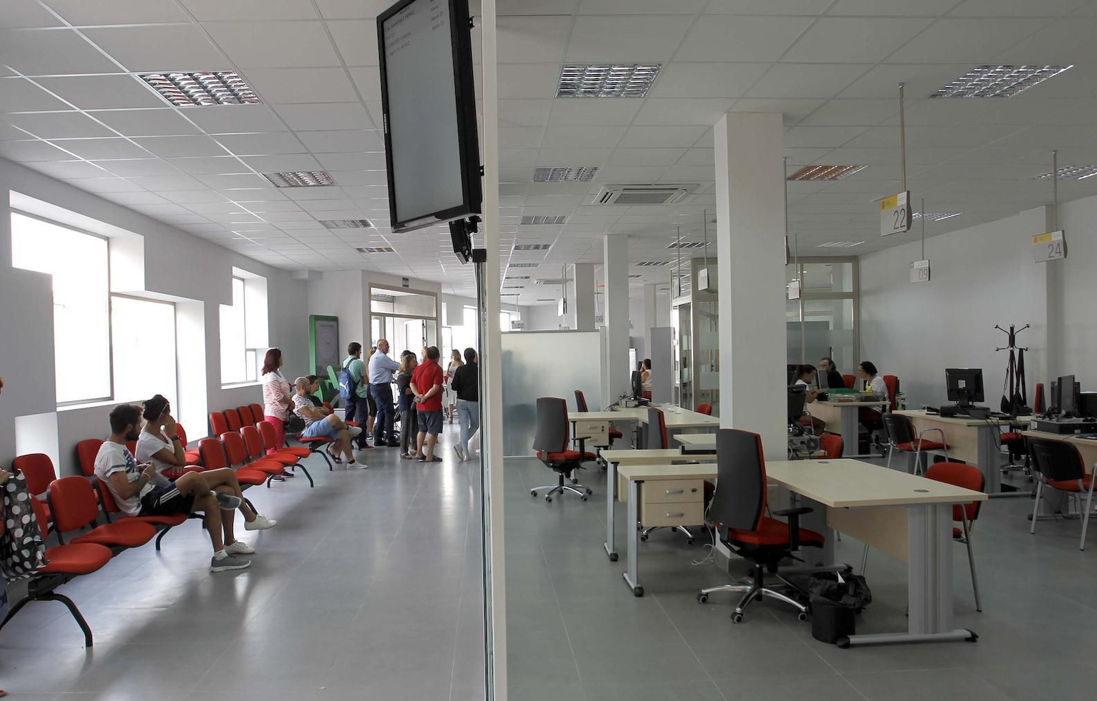 Una oficina del Servicio Público de Empleo (SEPE).