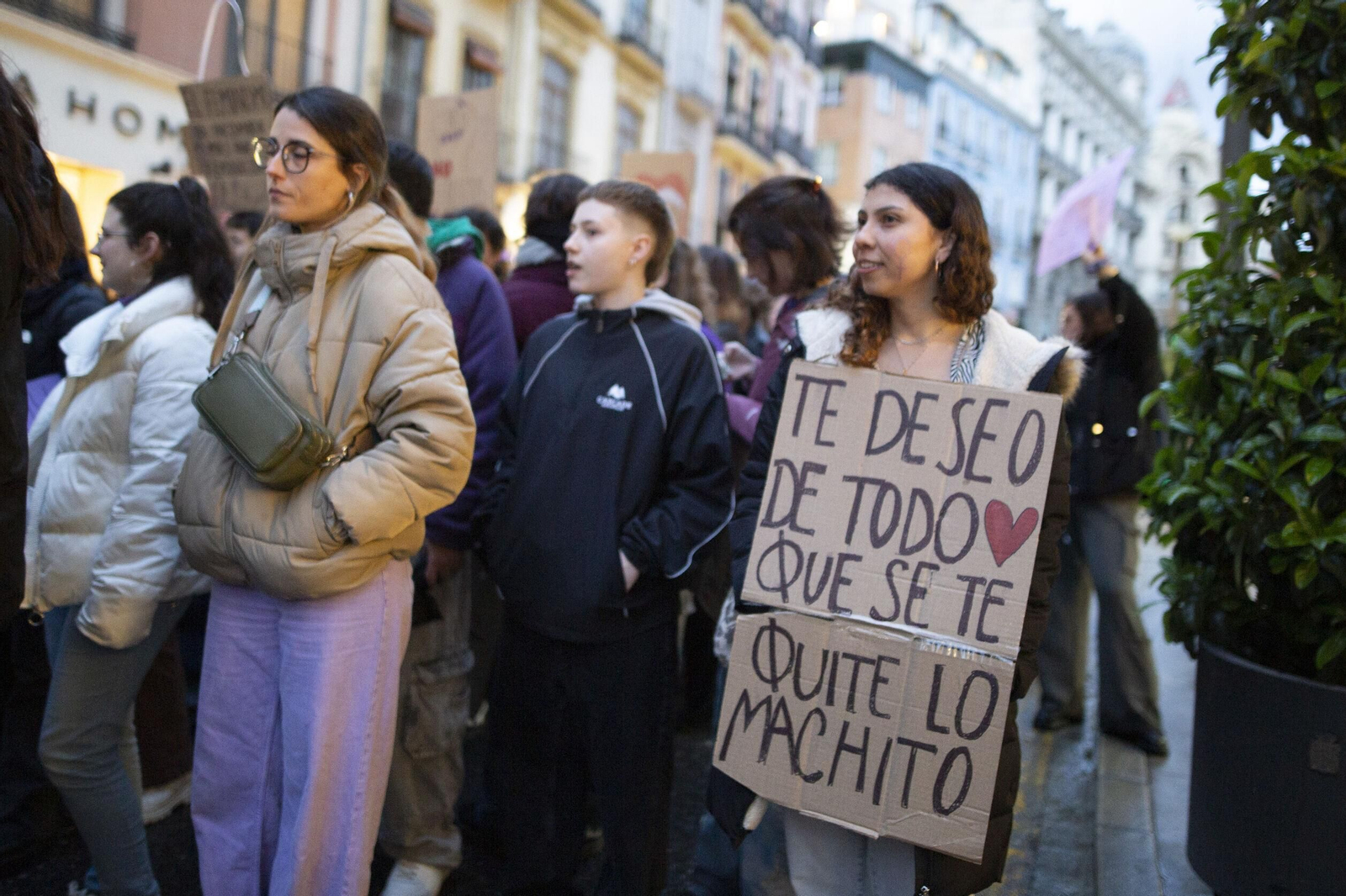 Manifestación del 8M en Granada