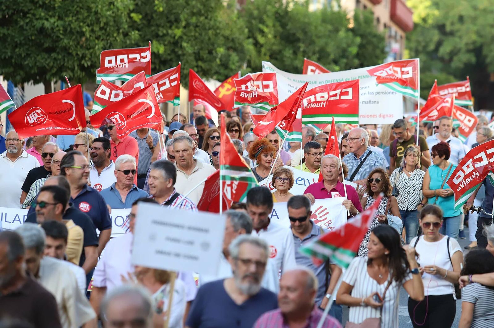 Imágenes de la manifestación "Por unas pensiones dignas"